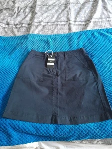 Crew Clothing Company Women's Navy Blue Skirt UK Size 12 - Picture 1 of 2