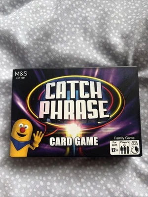 M&S Catchphrase Card Game Set Brand New Sealed - Image 1 of 2