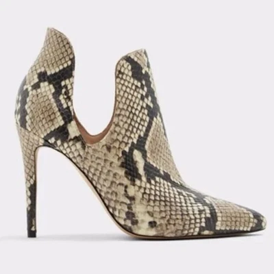 Zapato Aldo Mujeres Tacón Serpiente Stiletto 7.5 Vamp Carrera Sexy Moderno Oficina Mafia Esposa Foto 1 de 4