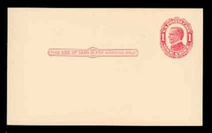 UX24 1c WILLIAM McKINLEY MINT POSTAL CARD - Picture 1 of 2