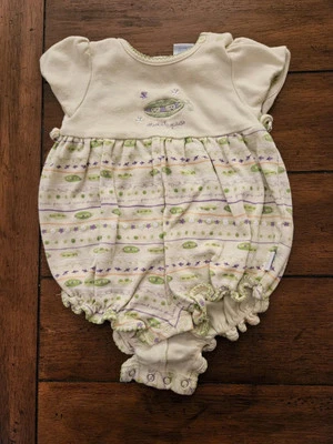 Una pieza por primeros momentos - niños pequeños talla 3-6 meses guisantes Foto 1 de 3