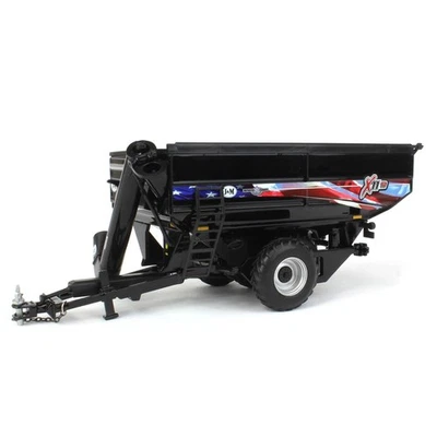 Spec Cast 1:64 J&M 1112 X-Tended Reach Grain Cart w/ Duals & USA Flag JMM-029 - Image 1 of 4