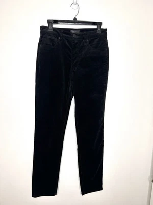 KUT From The Kloth Jeans Sz 2 RACHAEL FAB AB MOM JEAN Black Corduroy Stretch - Image 1 of 4