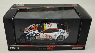 EBBRO 1:43 SUPER GT300 triple a Vantage GT2 2010 #66 Signed 44377 - Image 1 of 4