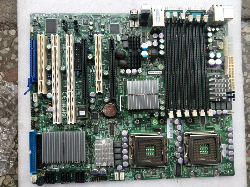 1 pcs  Supermicro X7DAL-E  771-pin workstation motherboard  tested ok - Image 1 of 1