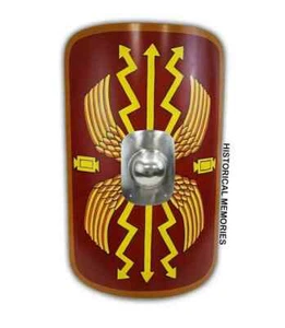 Escudo Medieval 24"" - Guerrero Funcional Legionario Romano Escudo Armadura Escudo - Imagen 1 de 4