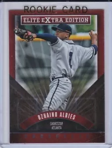 OZZIE ALBIES ROOKIE CARD Atlanta Braves ELITE EXTRA EDITION PROSPECT Baseball RC - Bild 1 von 2