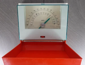 KRUPS Küchenwaage Wandwaage orange 70er Vintage 0-3kg Wand Montage - Bild 1 von 8