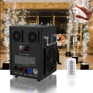 Cold Spark Machine 700W Firework Machine DMX tage Effect Live Party DJ Wedding - Picture 1 of 12