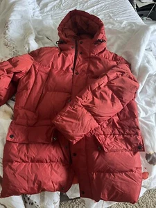 Hugo Boss Down-Filled Parka Red - Picture 1 of 6
