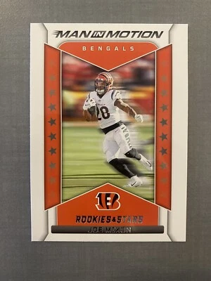 Joe Mixon 2022 Panini Rookies And Stars Man In Motion #MM-8 Bengals - Image 1 of 2