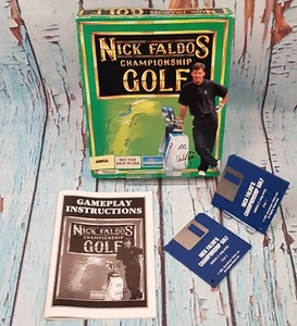 Nick Faldos Championship Golf Un juego para el Commodore Amiga en muy buena condición - Imagen 1 de 3