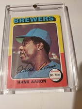 1975 Topps Mini Set-Break #660 Hank Aaron EX-   ( MINI )