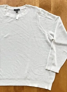 Eileen Fisher Sweater 1x White Knit - Picture 1 of 10
