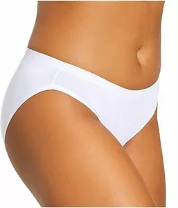 Hanes ultraleichtes bequemes Bikinihöschen 42ULC1 weiß 9 2XL, KOSTENLOSER VERSAND - Bild 1 von 8