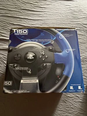 Thrustmaster T150 Force Feedback Racing Wheel (PC,PS4) New - Image 1 of 4