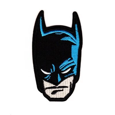 Batman Dark Knight Hero Mask Embroidered Iron-On Patch - Image 1 of 2
