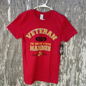 Camiseta USMC 7.62 Diseño Veteranos Marines de Estados Unidos Hombre’s Pequeña 100% Algodón - Imagen 1 de 2