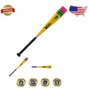 VIBE Pencil Tee Ball Bat, 24", Aluminum & Micro-Perforated Grip - Kid Approved - Picture 1 of 4