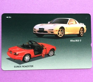 Tarjeta telefónica RX-7 FD y EUNOS ROADSTER Mazda Anfini JDM Japón coche Teleca - Imagen 1 de 5