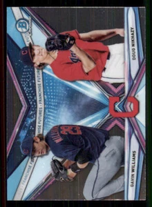 2021 Bowman Chrome Draft Franchise Futures #FF10 Doug Nikhazy/Gavin Williams - Picture 1 of 2