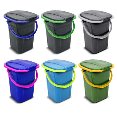 Reise WC Toilette Campingtoilette Eimertoilette Mobiler Camping Eimer 19L 120kg