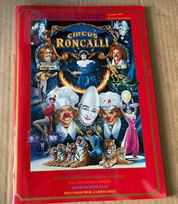 Sach Circus Roncalli - Programmillustrierte 1994 (... s.) EIGENVERLAG GB - Bild 1 von 4