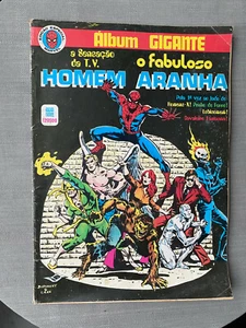 O FABULOSO HOMEM ARANHA ALBUM GIGANTE 1978 PORTUGAL EN ÉTAT CORRECT / BON ÉTAT - Bild 1 von 5
