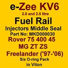 Kv6 Injector Middle Seals Best Grade O-rings Rover 75 400 45 Mg Zt Zs Freelander