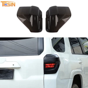 2x Smoked Black Rear Tail Light Covers Trim Exterior Accessories for 4Runner 14+ - Bild 1 von 9