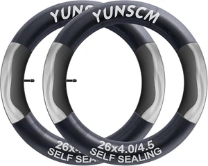 2-PCS 26X4.0 Self Sealing E-Bike Tubes 26X4.0/4.5 Av32Mm Super Automatic Repair, - Picture 1 of 12