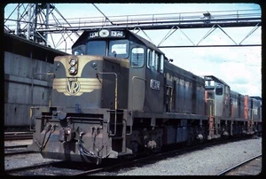 Original Rail Slide - V Line Australia T374+ N Melbourne VIC 1-1989 - Picture 1 of 1