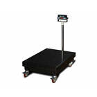 Shipping Scale 22" x 32" Platform 800 lbs x 0.05 Bench Scale | Lockable Casters
