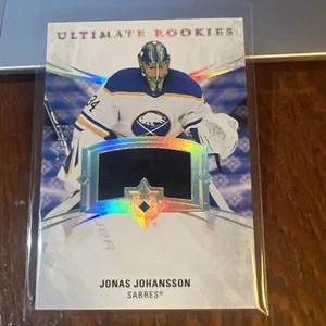 Jonas Johansson 2020 Ultimate Collection Rookies Jersey Relics Tier 1 Rookie RC - Picture 1 of 2
