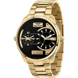 Reloj de Hombre SECTOR OVERSIZE R3253102026 Acero Dorado DUAL TIME Sub 100mt - Imagen 1 de 1