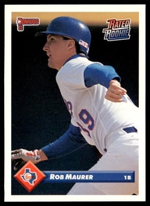 1993 Donruss Rob Maurer Texas Rangers #584 - Picture 1 of 2