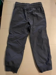 GAP KIDS Boys Basic Jogger Pants Black Cotton Casual Elastic Waist School S 6/7 - Picture 1 of 3