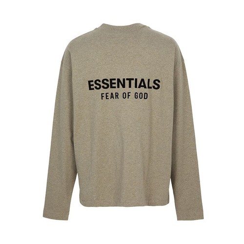 T shirt manica lunga uomo Fear of God Essential 125AS254201F HOMESTEAD HEATHER