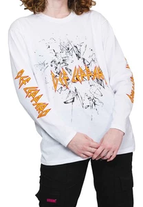 Camiseta Def Leppard Logo Banda Roturada Nueva Oficial Blanca Manga Larga Unisex - Imagen 1 de 3