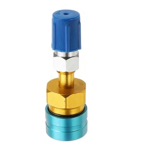 R1234YF to R134A Low Car Side Quick Coupler Auto Air-conditioning Hose Adapter V - Picture 1 of 7