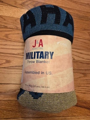 Kandahar Afghanistan US Military Throw Blanket Made in USA 50X60 J&A Marketing - Image 1 of 3