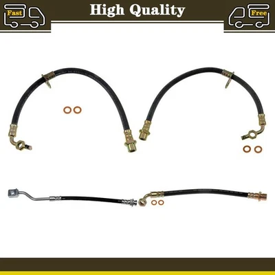 Línea de freno de manguera de freno delantera trasera para Toyota Land Cruiser 4,7 L Foto 1 de 4
