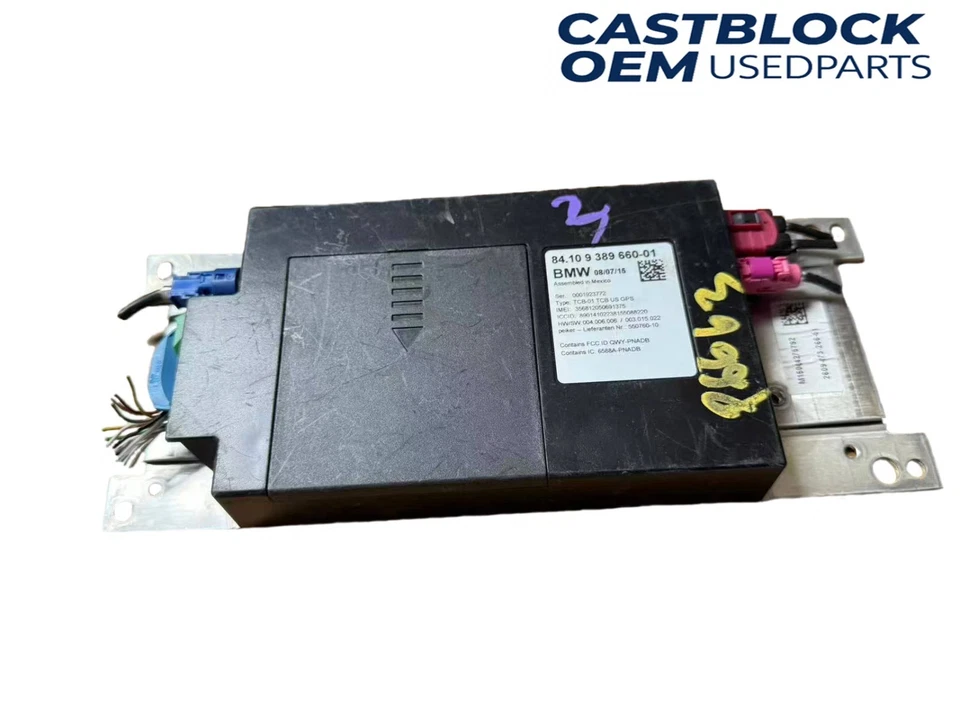 2016 BMW 428i Gran Coupe TELEMATICS CONTROLLER PHONE  84.109389660-01 OEM - Image 1 of 4