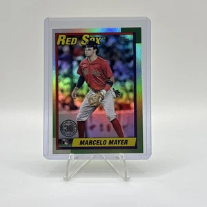 2025 Topps Update Series Marcelo Mayer RC 1990 Topps Baseball Red Sox #U90-9 - Bild 1 von 2