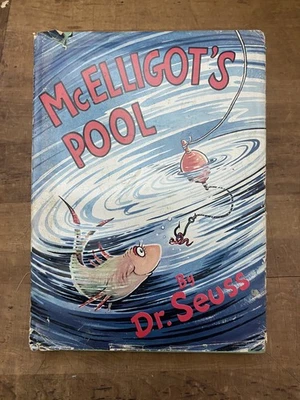 Dated 1947 McElligot's Pool by Dr.Seuss, Original w/DJ Dust Jacket, 1st Edition Foto 1 de 4