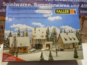 Bausatz Set "Winter im Dorf" von Faller 12/31 - Imagen 1 de 2