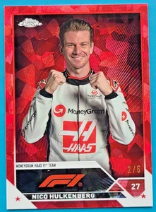 Topps F1 Formula 1 Sapphire 2023 Nico Hülkenberg RED Portrait 2/5 Haas SSP - Bild 1 von 6