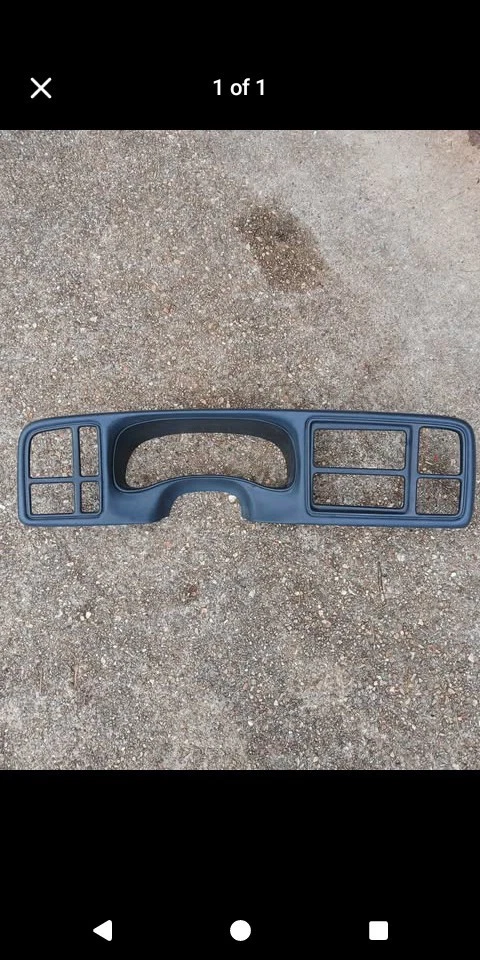 Chevrolet Silverado 1500 1999-2002 cuadro de instrumentos bisel moldura OEM Foto 1 de 1
