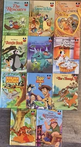 Lot Of 11: 1st Ed. Walt Disney’s Wondeful World Of Reading Books Set; VERY GOOD! - Picture 1 of 3