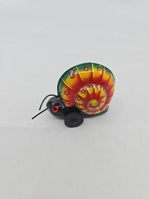 20 世纪 50 年代 Lehmann 西德锡摩擦 Noli CATERPILLAR 玩具编号 915带天线 — 第 1/4 张图片